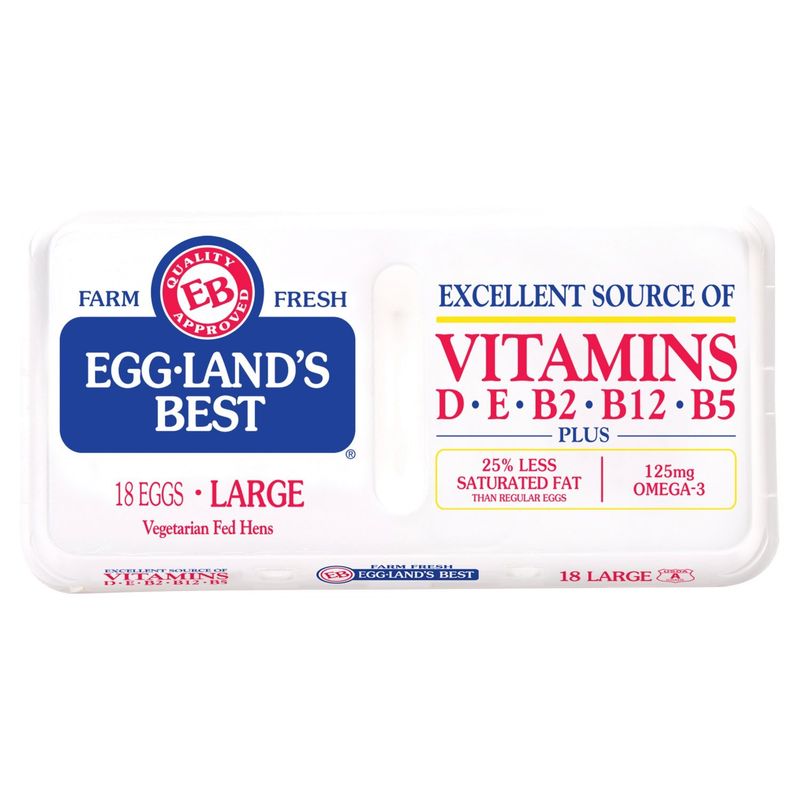Eggland&#39;s Best Large Eggs, 18 count