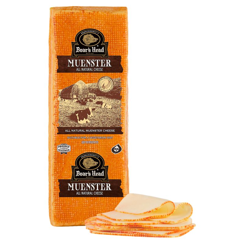 Boar&#39;s Head All Natural Muenster Cheese