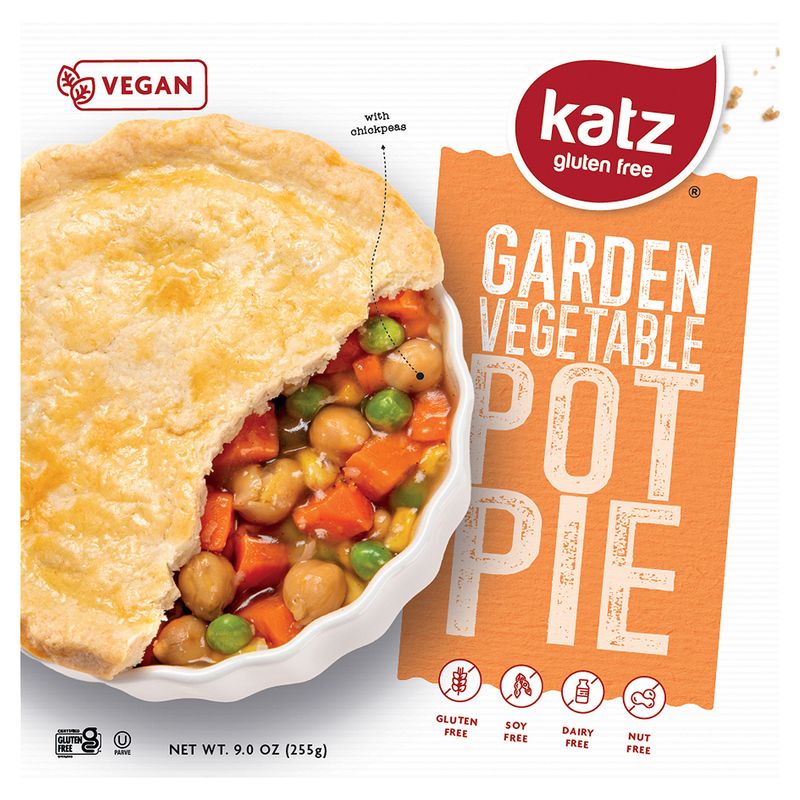 Katz Gluten Free Garden Vegetable Pot Pie, 9.0 oz