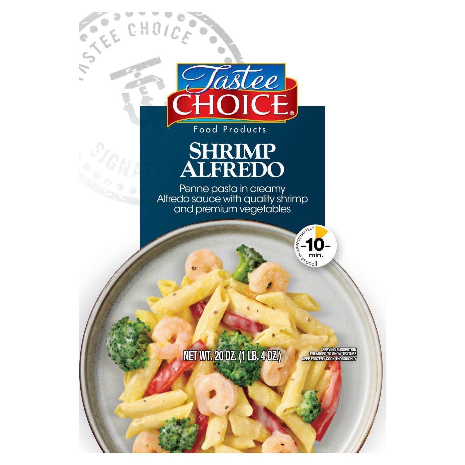 Tastee Choice Shrimp Alfredo, 20 oz