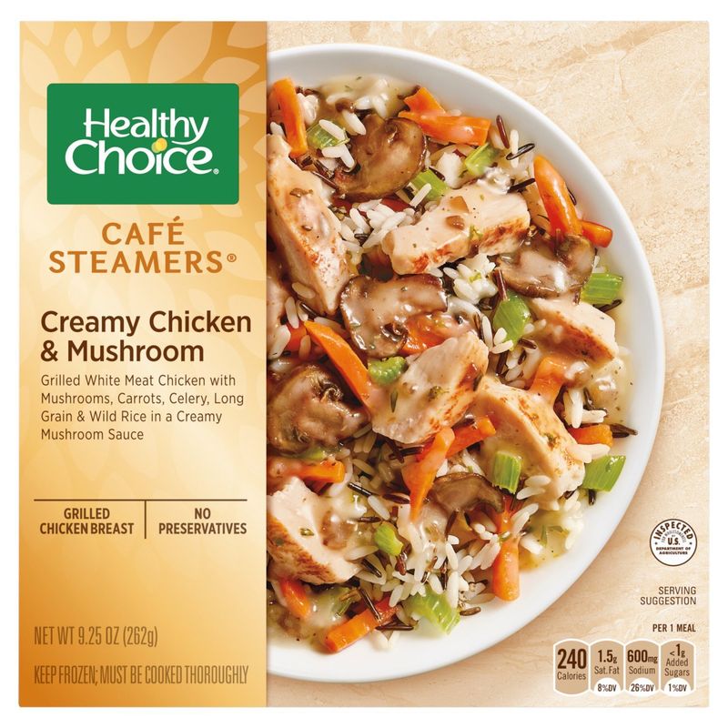 Healthy Choice Café Steamers Creamy Chicken &amp; Mushroom, 9.25 oz.