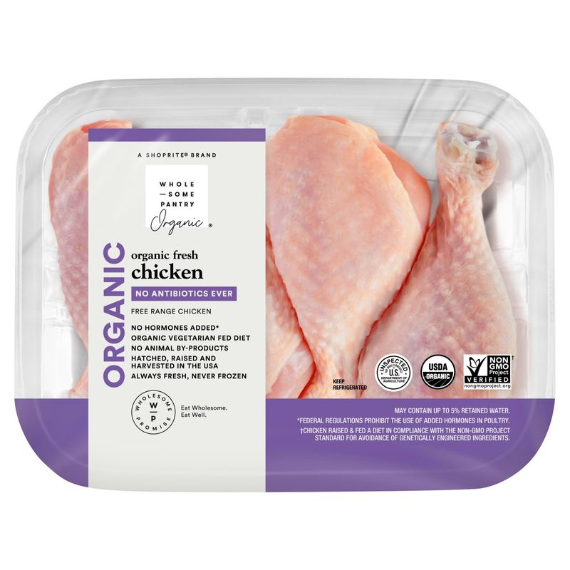 Wholesome Pantry Organic Drumsticks Fresh Chicken