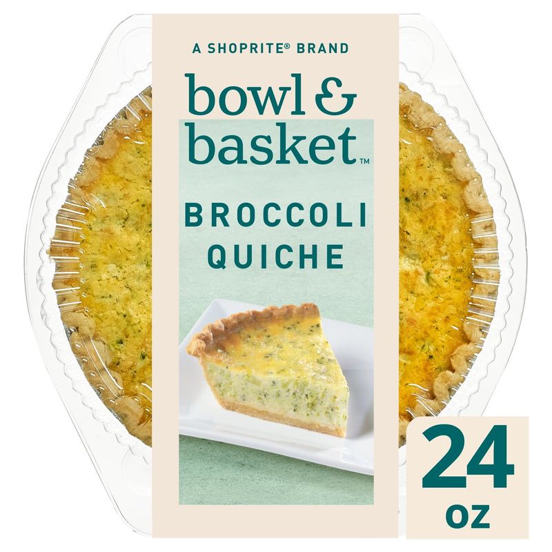 Bowl &amp; Basket Broccoli Quiche, 24 oz