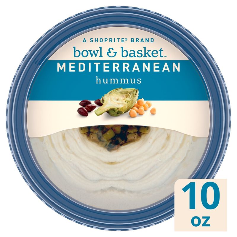 Bowl &amp; Basket Mediterranean Hummus, 10 oz