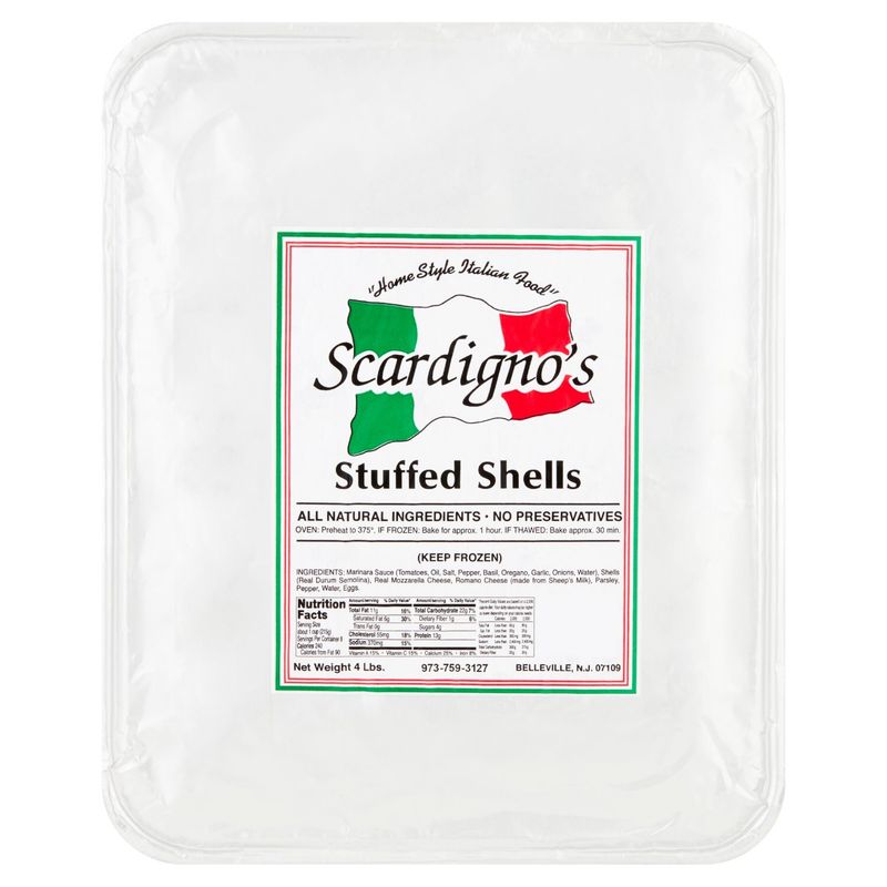 Scardigno&#39;s Stuffed Shells, 4 lbs