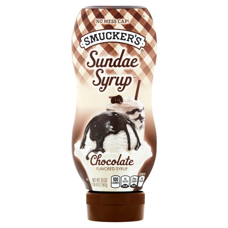 Smucker&#39;s Sundae Syrup Chocolate Flavored Syrup, 20 oz
