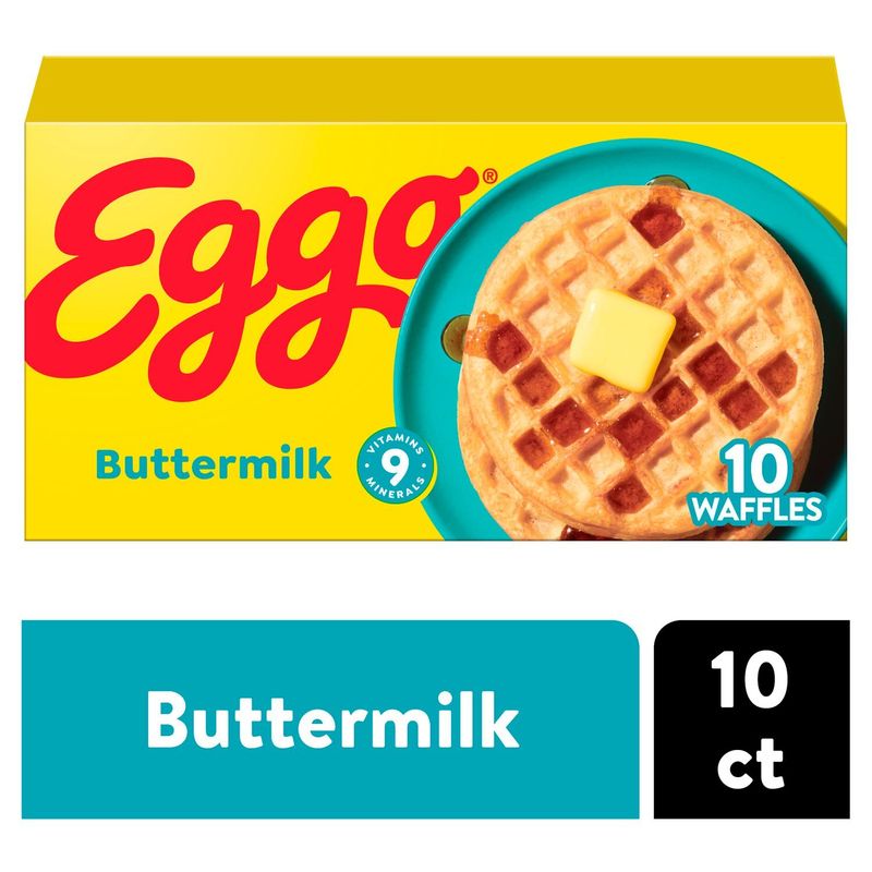 Eggo Buttermilk Waffles, 10 count, 12.3 oz