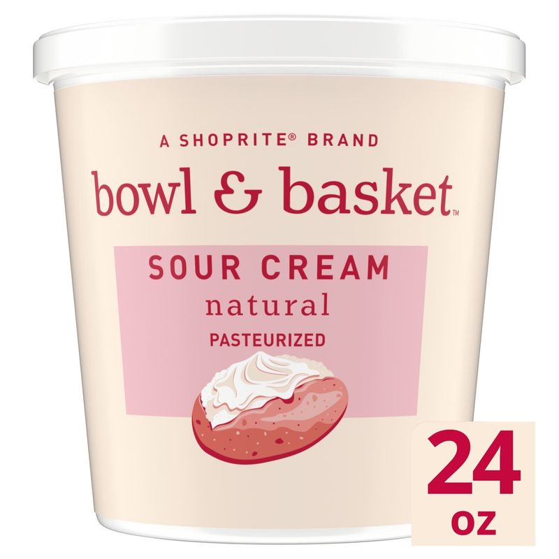 Bowl &amp; Basket Sour Cream, 24 oz