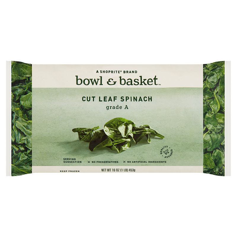 Bowl &amp; Basket Cut Leaf Spinach, 16 oz
