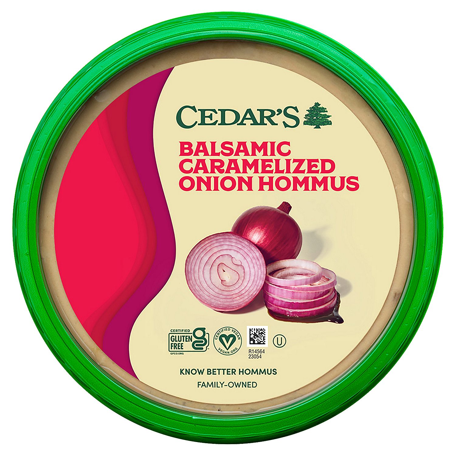 Cedar&#39;s Balsamic Caramelized Onion Hommus, 8 oz