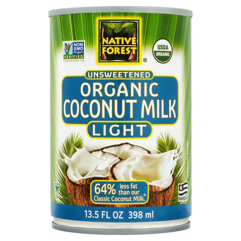 Native Forest Unsweetened Light Organic Coconut Milk, 13.5 fl oz