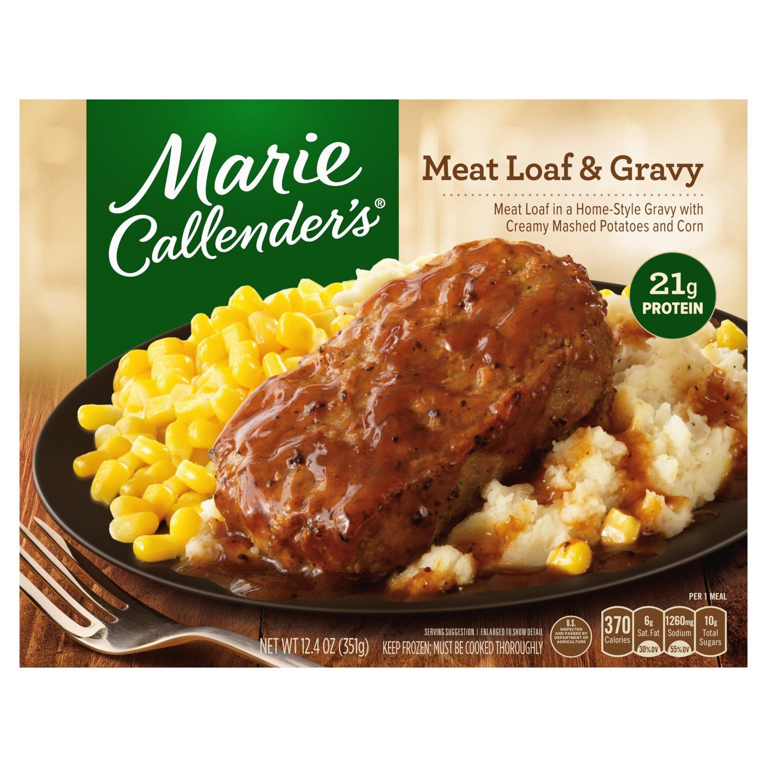 Marie Callender&#39;s Meat Loaf &amp; Gravy, 12.4 oz