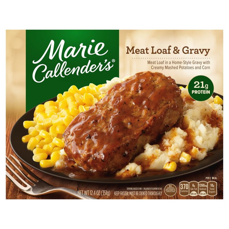Marie Callender&#39;s Meat Loaf &amp; Gravy, 12.4 oz