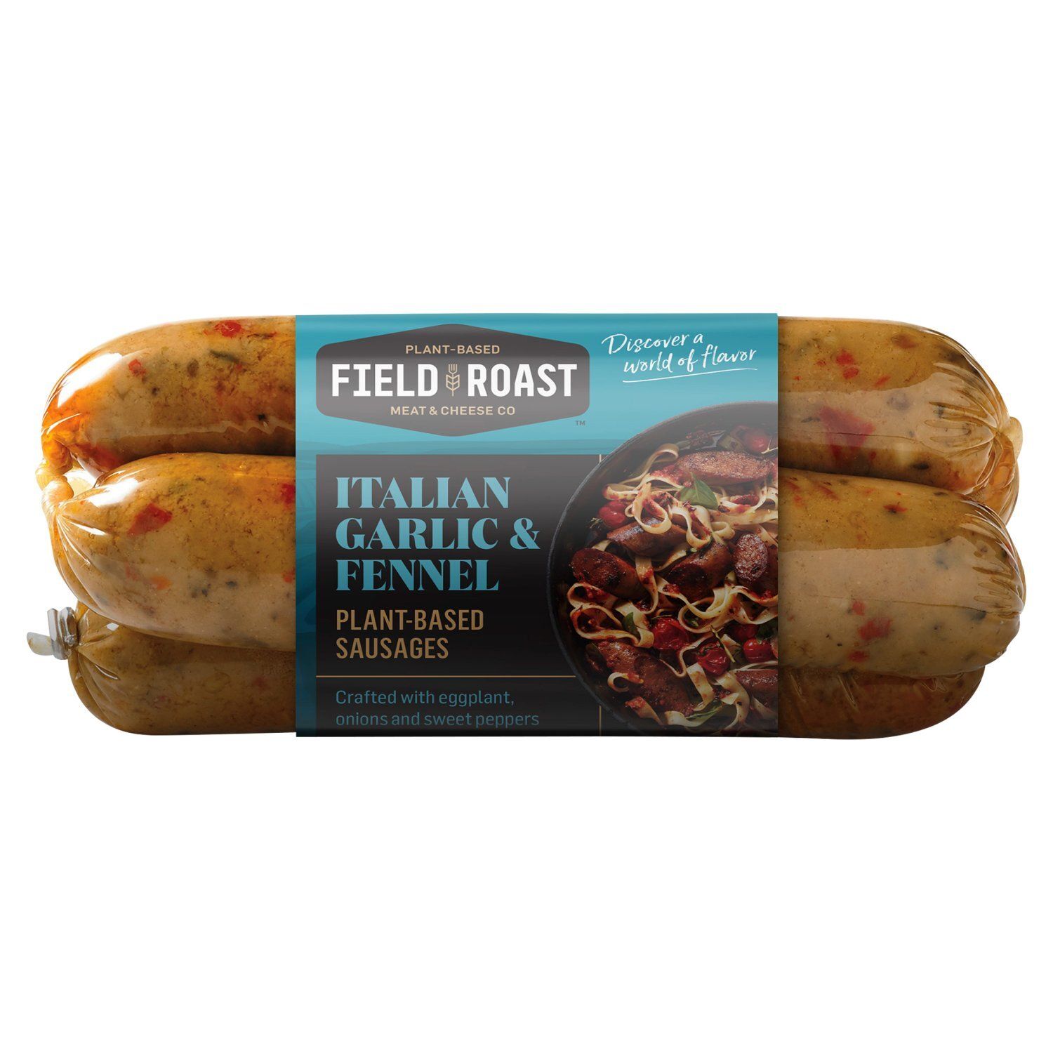 Field Roast Italian Garlic &amp; Fennel Plant-Based Sausage 12.95 oz