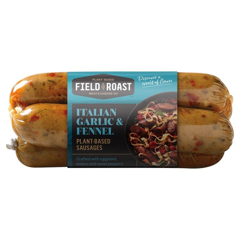 Field Roast Italian Garlic &amp; Fennel Plant-Based Sausage 12.95 oz