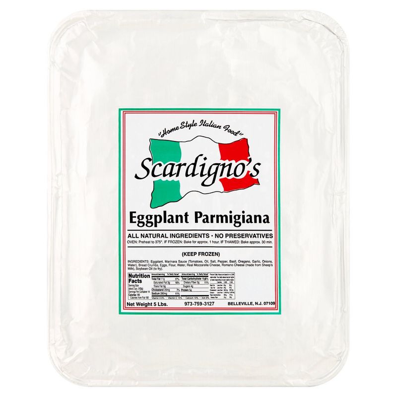 Scardigno&#39;s Eggplant Parmigiana, 5 lbs