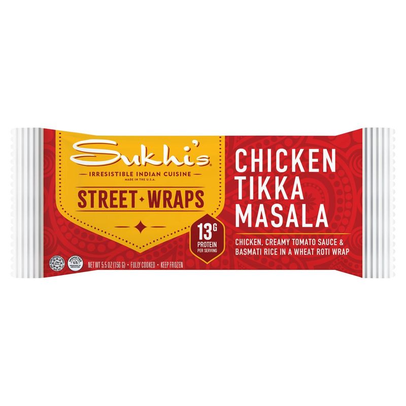 Sukhi&#39;s Street Wraps Chicken Tikka Masala, 5.5 oz