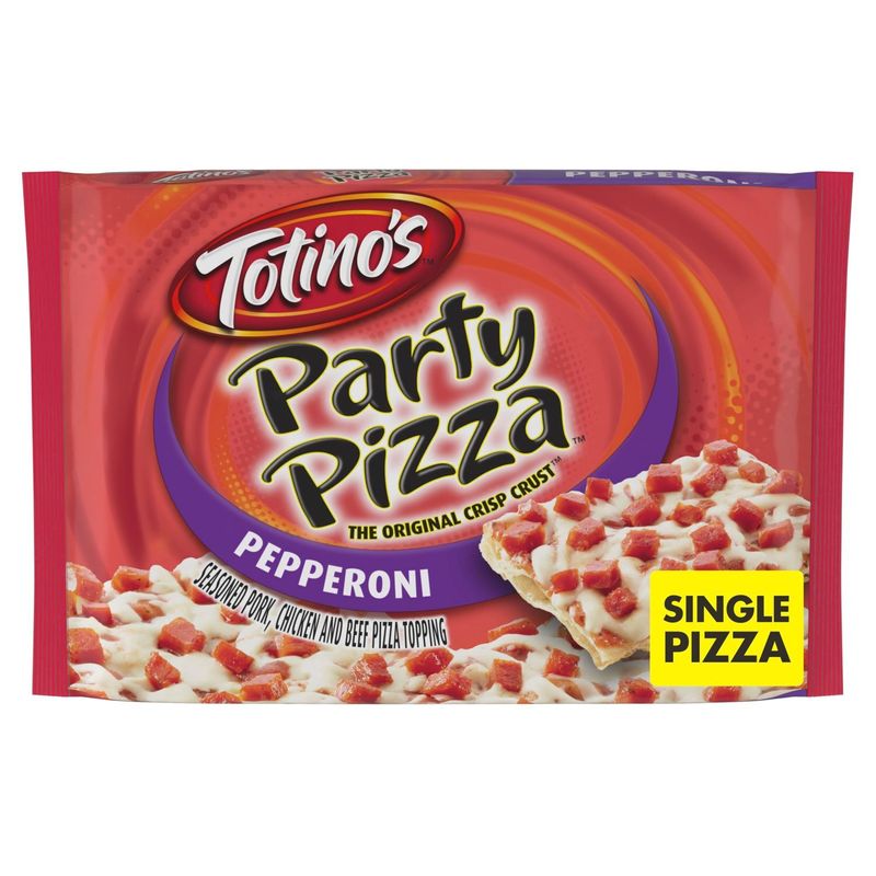 Totino&#39;s The Original Crisp Crust Pepperoni Party Pizza, 10.2 oz