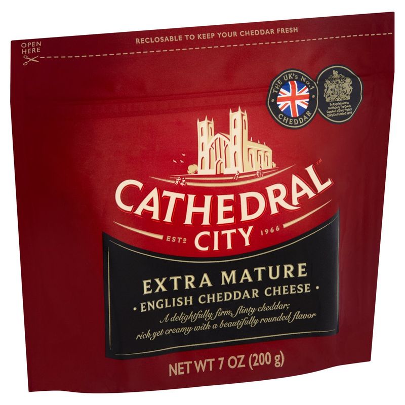 Cathedral City Extra Mature English Cheddar Cheese, 7 oz