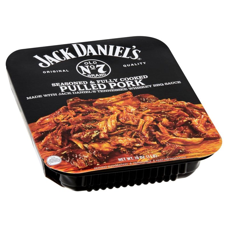 Jack Daniel's Seasoned &amp; Fully Cooked Pulled Pork, 16 oz
