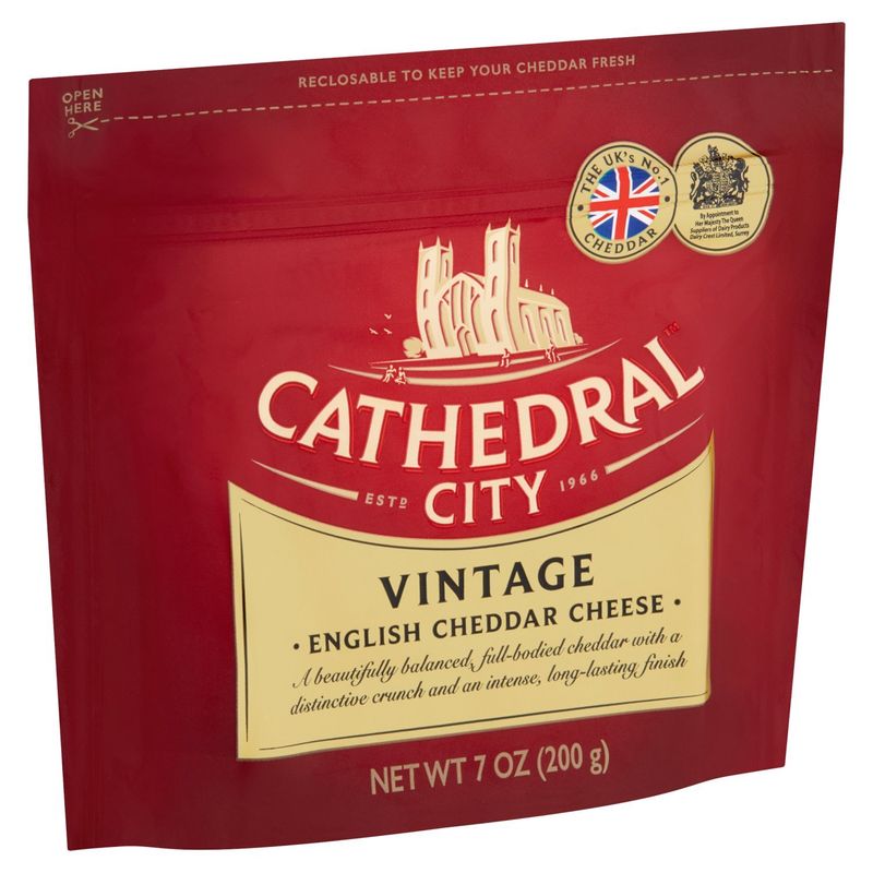 Cathedral City Vintage English Cheddar Cheese, 7 oz
