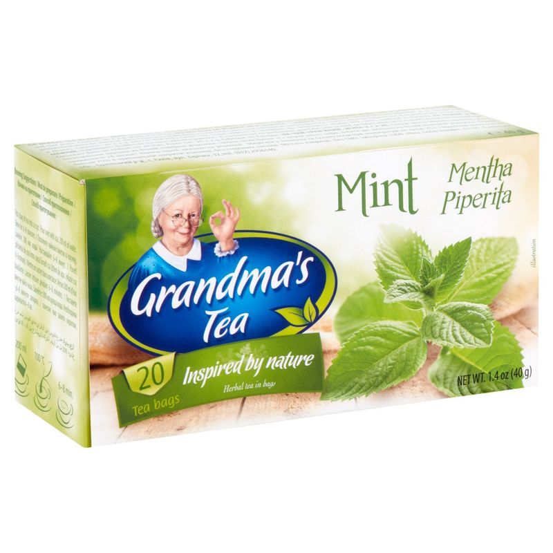 Grandma's Tea Mint Tea Bags, 20 count, 1.4 oz