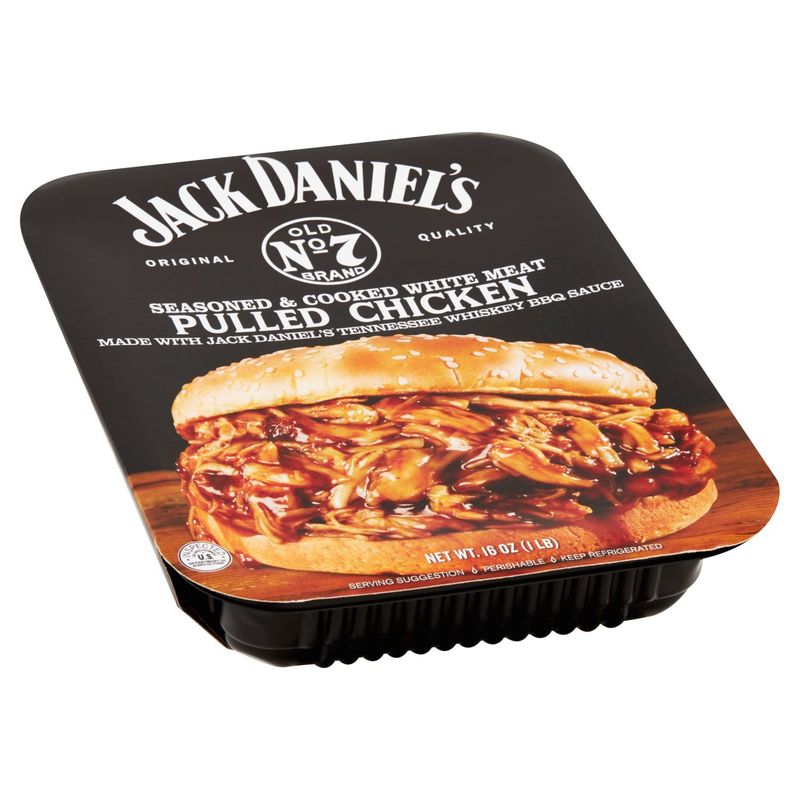Jack Daniel's Seasoned &amp; Cooked White Meat Pulled Chicken, 16 oz