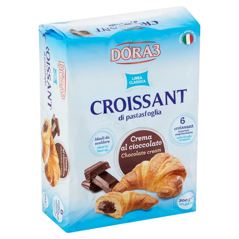 Dora3 Chocolate Cream Croissant, 1.76 oz, 6 count
