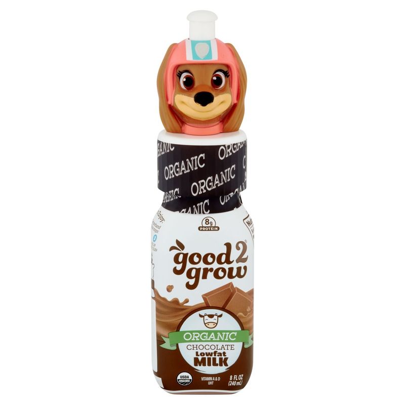 good2grow Organic Chocolate Milk, 8 fl oz
