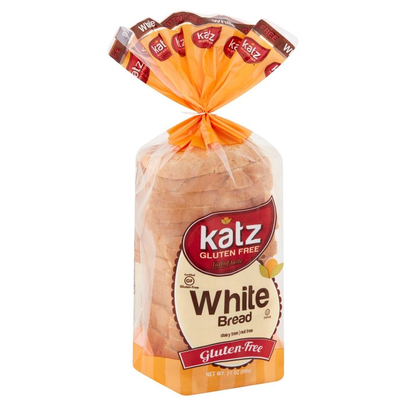 Katz Gluten-Free White Bread, 21 oz