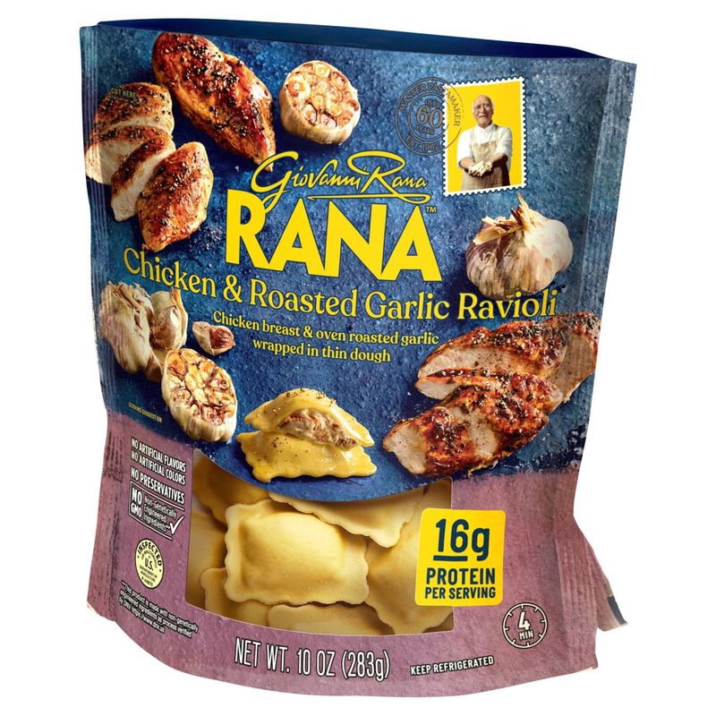 Rana Chicken &amp; Roasted Garlic Ravioli, 10 oz