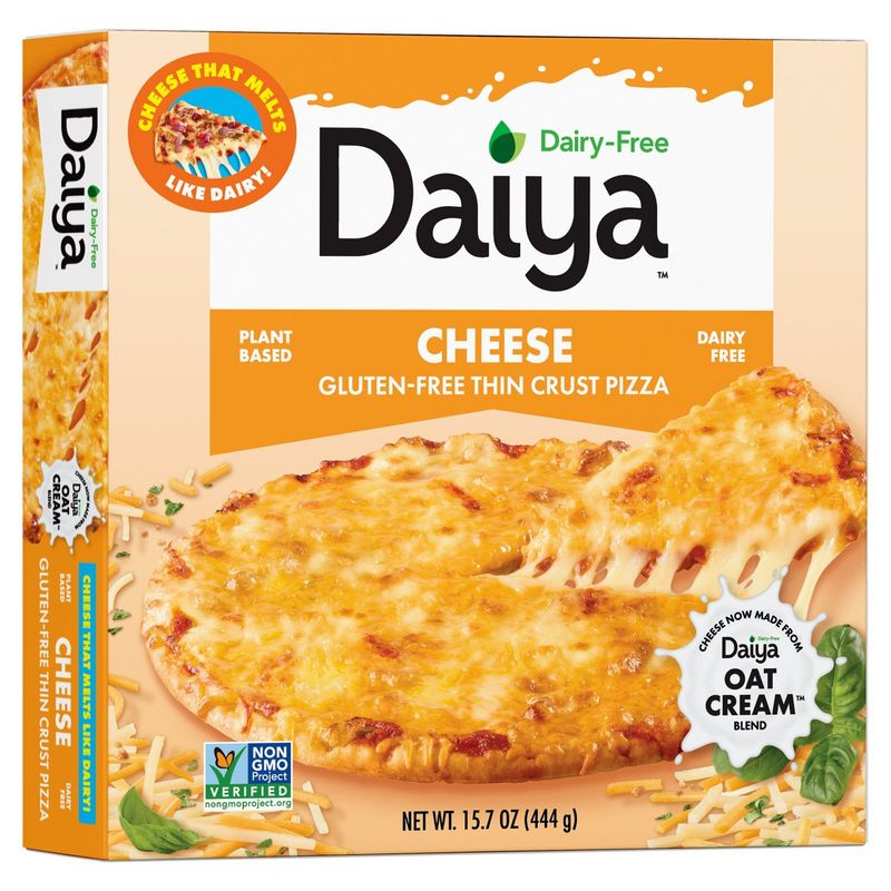 Daiya Dairy-Free Cheese Gluten-Free Thin Crust Pizza, 15.7 oz