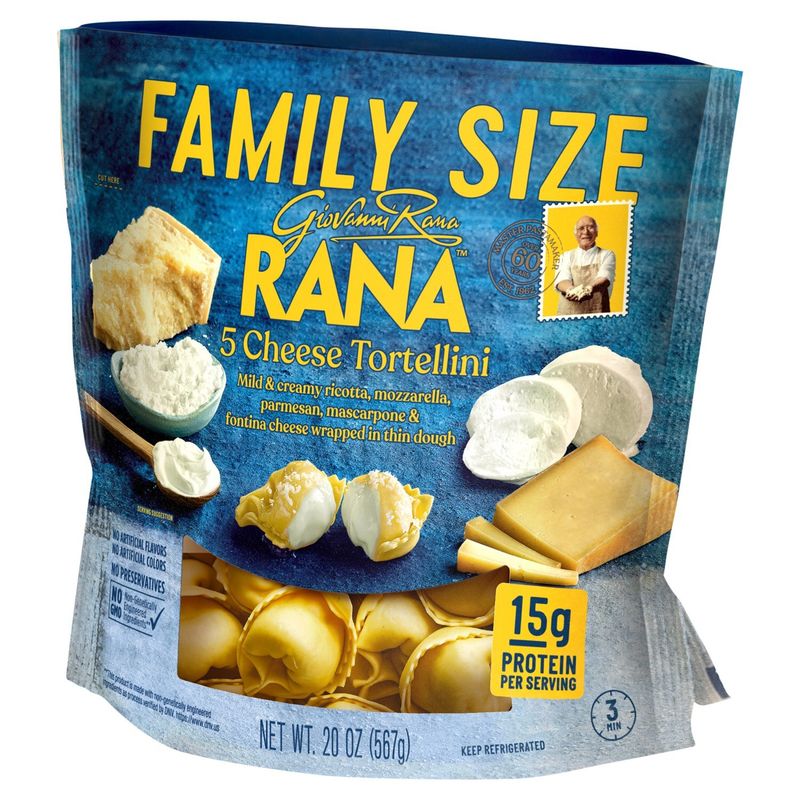 Rana 5 Cheese Tortellini Family Size, 20 oz