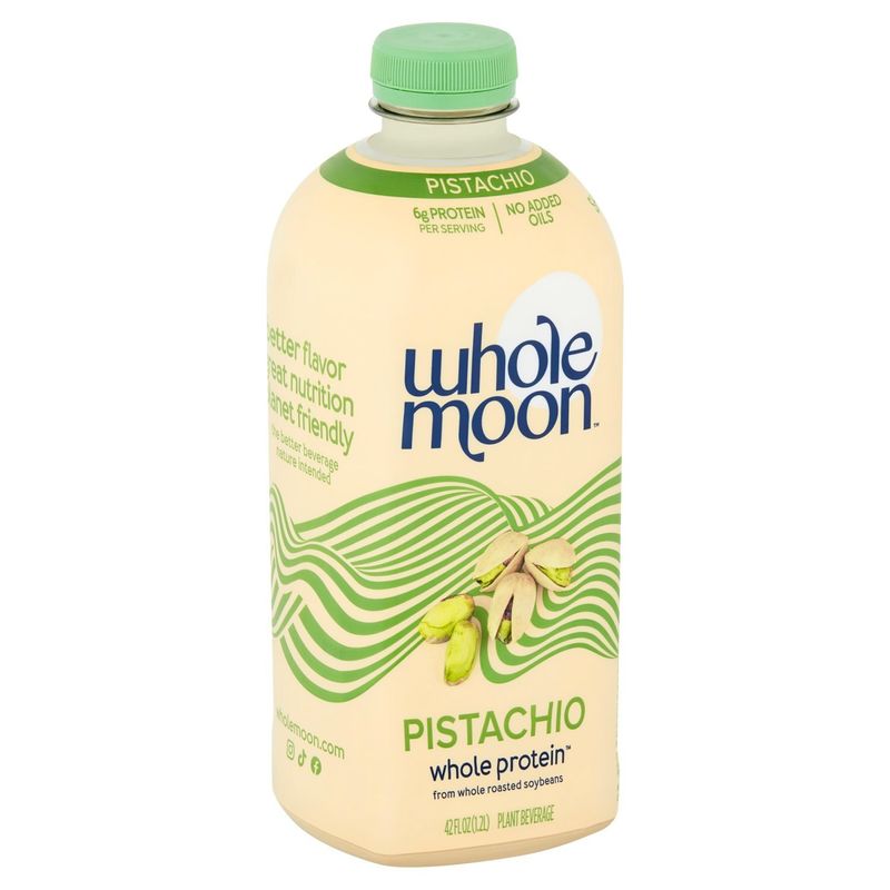 Whole Moon Pistachio Whole Protein Plant Beverage, 42 fl oz