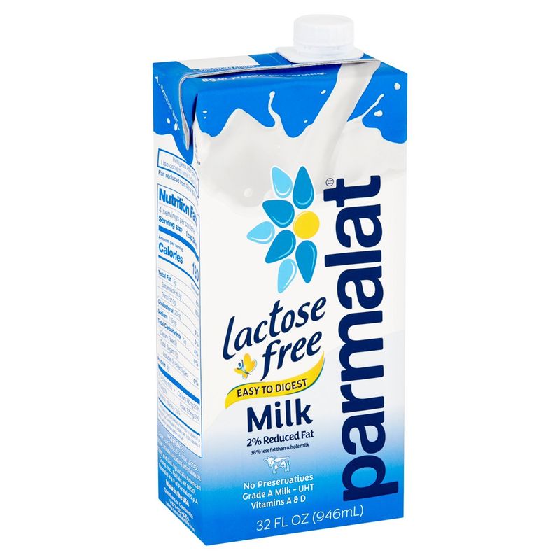 Parmalat 2% Reduced Fat Lactose Free Milk, 32 fl oz