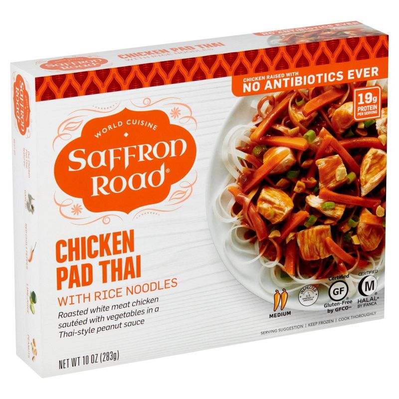 Saffron Road Thai Recipe Chicken Pad Thai, 10 oz