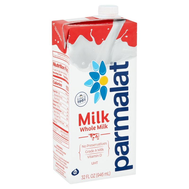 Parmalat Whole Milk, 32 fl oz