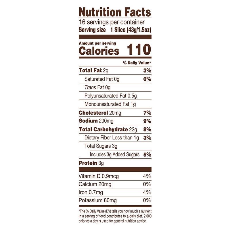 Canyon Bakehouse Gluten Free Heritage Style Honey White 100% Whole Grain Bread, 24 oz