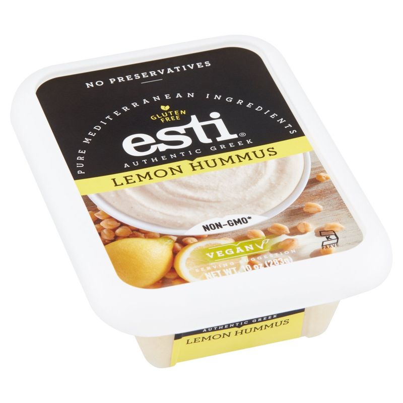 Esti Authentic Greek Lemon Hummus, 10 oz