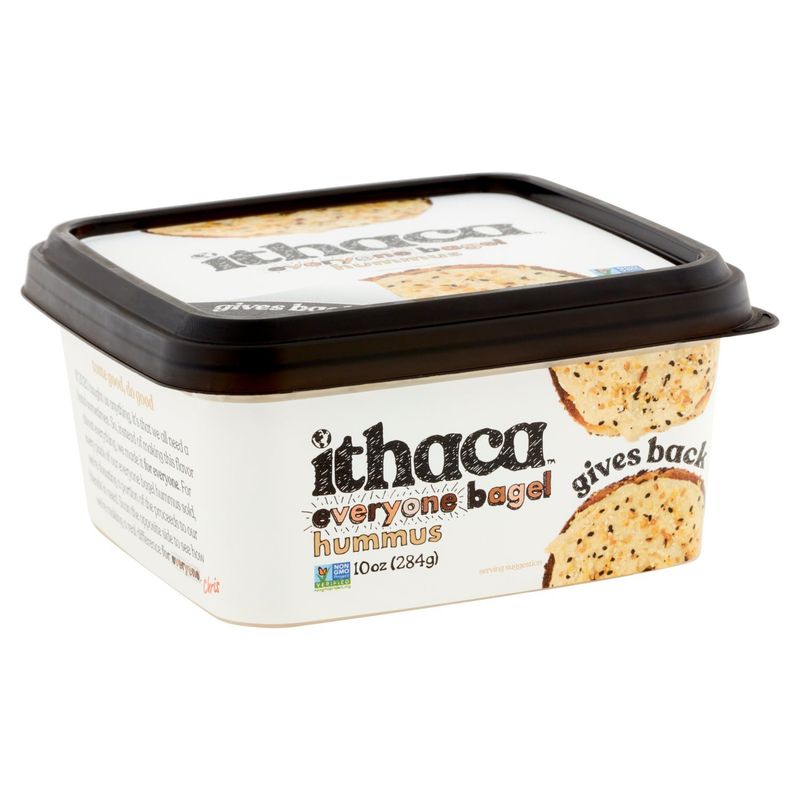 Ithaca Everyone Bagel Hummus, 10 oz