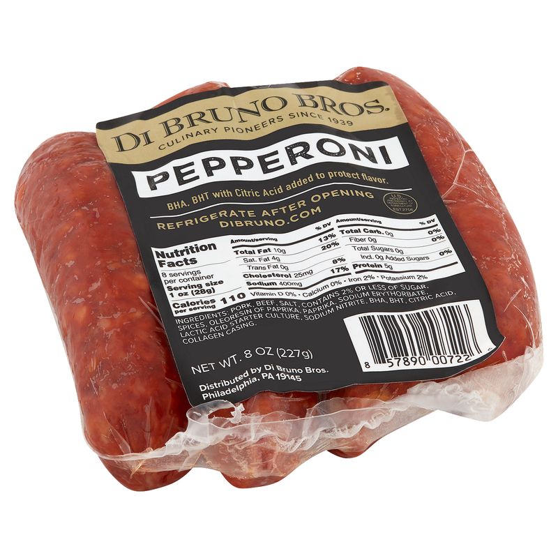 Di Bruno Bros. Italian Market Style Pepperoni, 8 oz