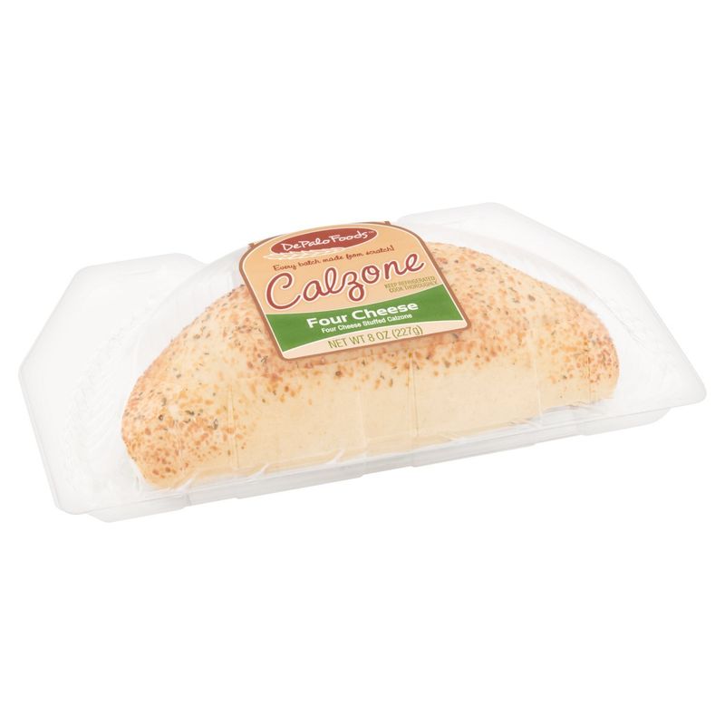 DePalo Foods Four Cheese Stuffed Calzone, 8 oz