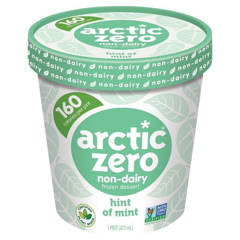Arctic Zero Hint of Mint Non-Dairy Frozen Dessert, 1 pint