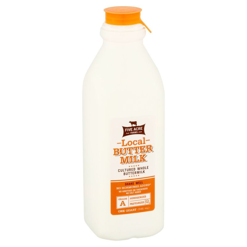 Five Acre Farms Local Buttermilk, one quart