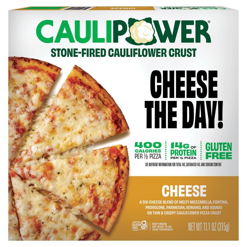 Caulipower Cheese the Day! Stone-Fired Cauliflower Crust Pizza, 11.1 oz