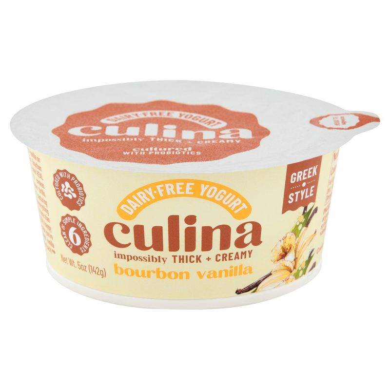 Culina Bourbon Vanilla Dairy-Free Yogurt, 5 oz