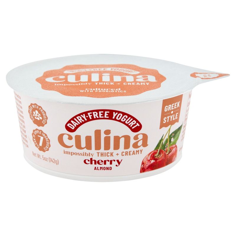 Culina Cherry Almond Dairy-Free Yogurt, 5 oz