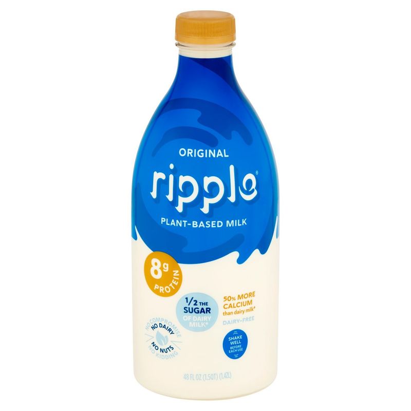 ripple Original Plant-Based Milk, 48 fl oz