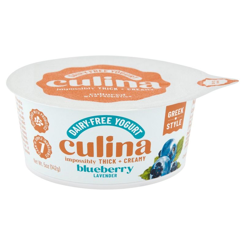 Culina Blueberry Lavender Dairy-Free Yogurt, 5 oz