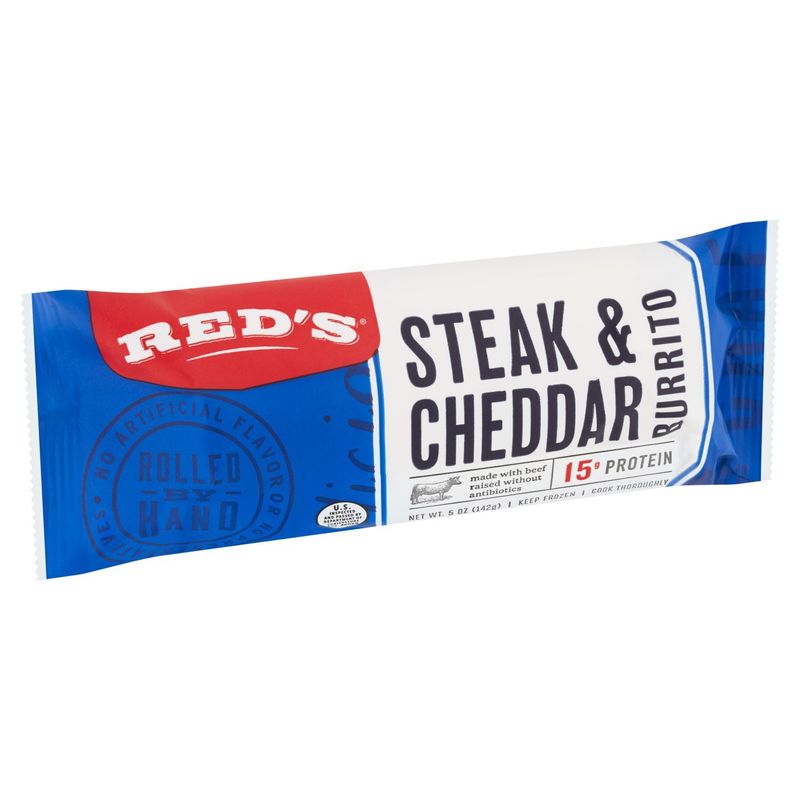 Red's Steak &amp; Cheddar Burrito, 5 oz